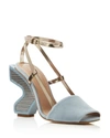 TORY BURCH Curio High Heel Ankle Strap Sandals