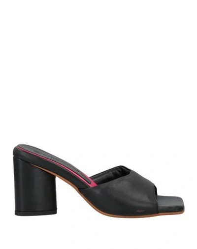 Shop Loretta Pettinari Woman Sandals Black Size 7 Soft Leather