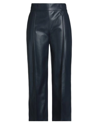 Clips More Woman Pants Midnight Blue Size 6 Polyester, Polyurethane In Blue