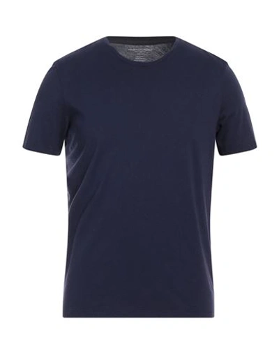 Shop Majestic Filatures Man T-shirt Navy Blue Size M Cotton