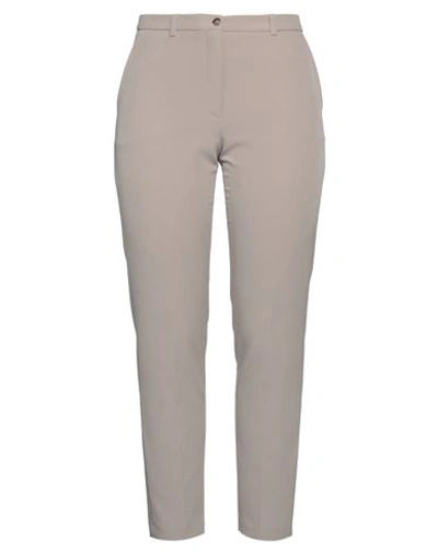 Seventy Sergio Tegon Seventy Venezia Woman Pants Grey Size 10 Polyester, Elastane In Grey