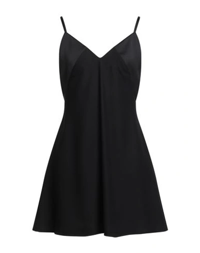 Shop Costume National Woman Mini Dress Black Size 8 Polyester