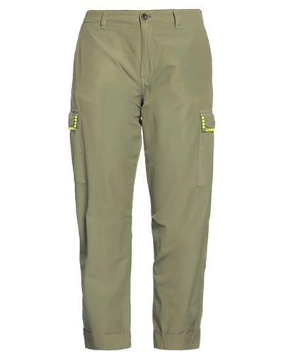 Shop Mason's Woman Pants Military Green Size 8 Cotton, Polyamide
