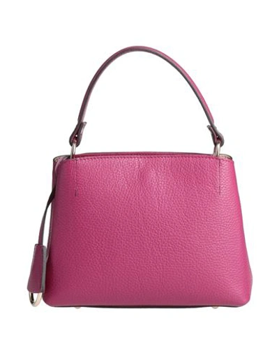 Shop Gianni Notaro Woman Handbag Garnet Size - Calfskin In Red