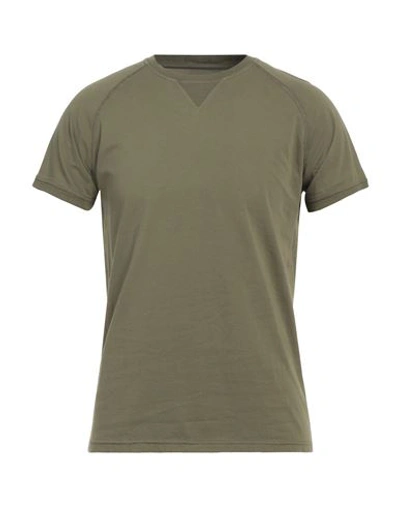 Shop Bl'ker Man T-shirt Military Green Size M Cotton