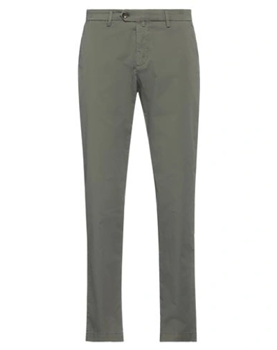 Shop Briglia 1949 Man Pants Military Green Size 28 Cotton, Elastane