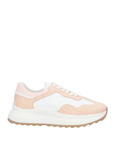 Shop Tsd12 Woman Sneakers Blush Size 8 Textile Fibers In Pink