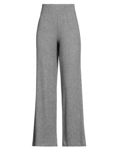 Shop Berna Woman Pants Grey Size L Viscose, Polyamide, Polyester