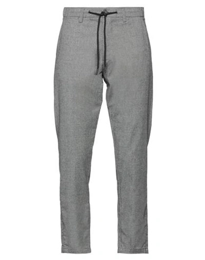 Shop Hamaki-ho Man Pants Grey Size 30 Cotton, Polyester, Viscose, Elastane