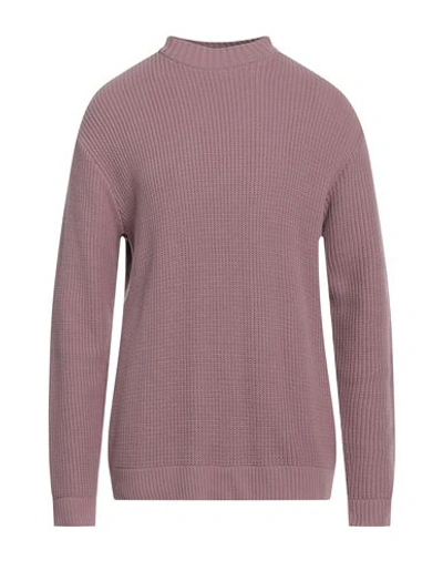Shop Stilosophy Man Sweater Pastel Pink Size Xl Acrylic, Wool