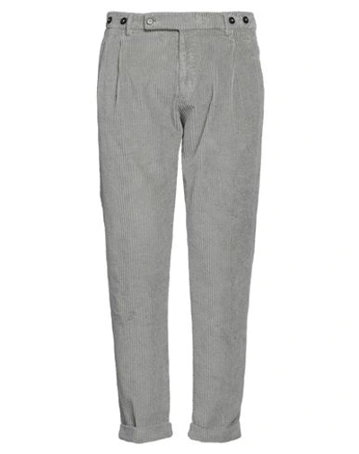 Shop Berwich Man Pants Grey Size 38 Cotton