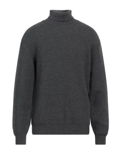 Shop Altea Man Turtleneck Lead Size Xl Virgin Wool In Grey