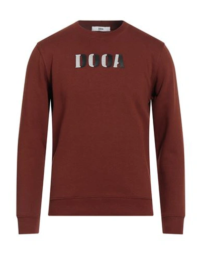 Dooa Man T-shirt Rust Size 3xl Cotton In Red