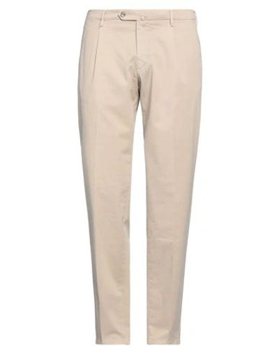 Shop L.b.m 1911 L. B.m. 1911 Man Pants Beige Size 30 Cotton, Elastane