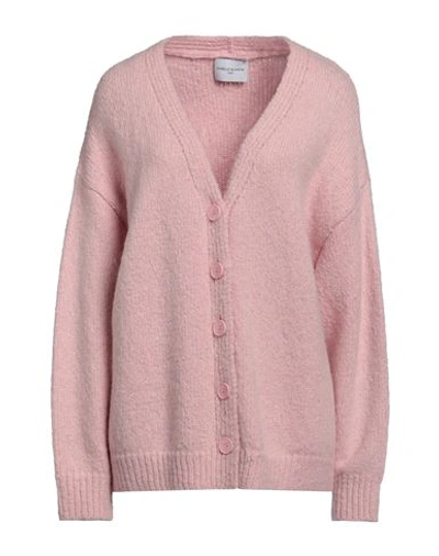 Isabelle Blanche Paris Woman Cardigan Light Pink Size Xs Acrylic, Wool, Alpaca Wool, Polyamide In Pink