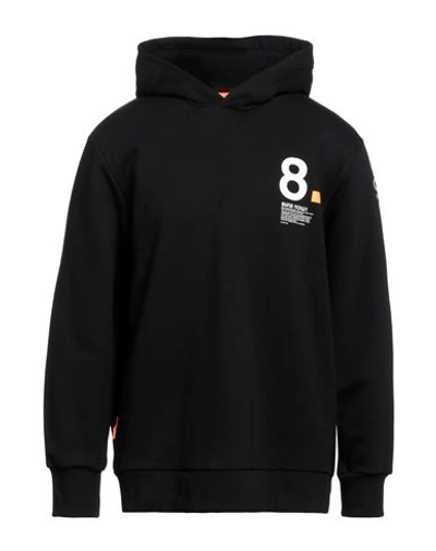 Shop Suns Man Sweatshirt Black Size 3xl Cotton, Polyester
