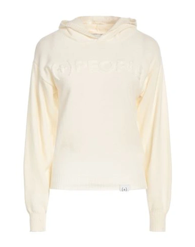 Shop People (+)  Woman Sweater Cream Size Xs Virgin Wool In White