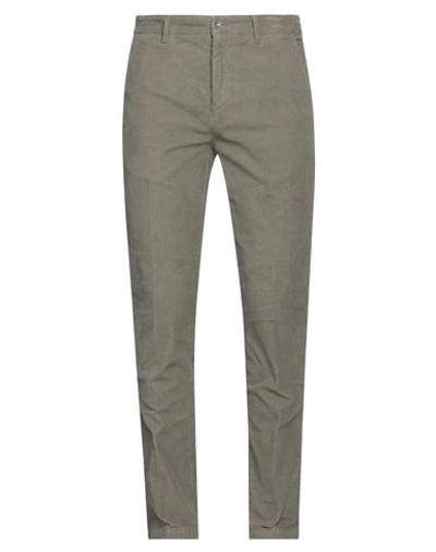 Shop Brooksfield Man Pants Dove Grey Size 32 Cotton