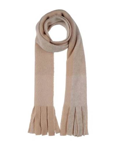 Alpha Studio Woman Scarf Beige Size - Polyamide, Alpaca Wool, Acrylic In Beige