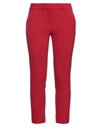 Shop Simona Corsellini Woman Pants Red Size 6 Polyester, Viscose, Cotton, Elastane