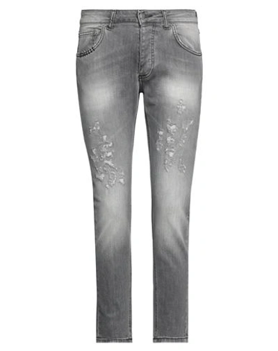 Shop Be Able Man Jeans Grey Size 33 Cotton, Elastane
