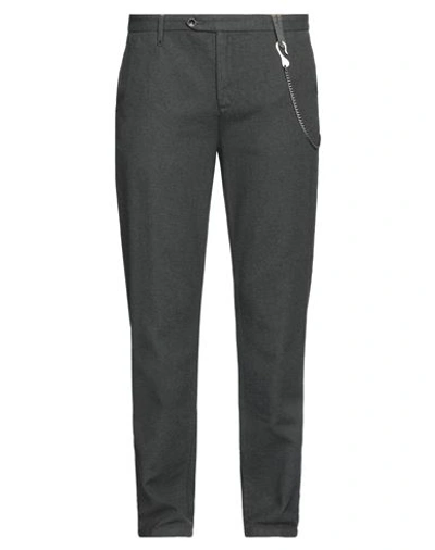 Berna Man Pants Grey Size 38 Cotton, Polyester In Grey