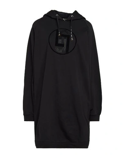 Shop Liu •jo Woman Mini Dress Black Size M Cotton, Elastane
