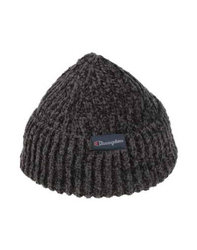 Champion Hat Steel Grey Size Onesize Acrylic In Grey