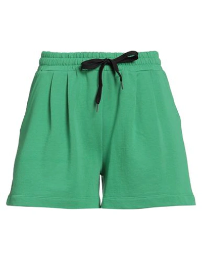 Shop Pinko Woman Shorts & Bermuda Shorts Green Size L Cotton