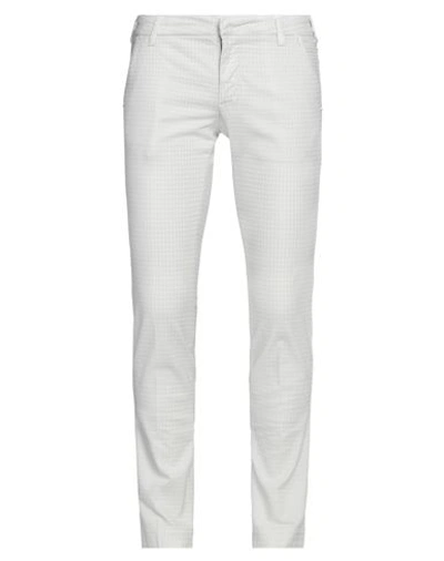 Shop Entre Amis Man Pants Light Grey Size 31 Cotton, Viscose, Elastane