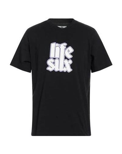 Shop Life Sux Man T-shirt Black Size M Cotton