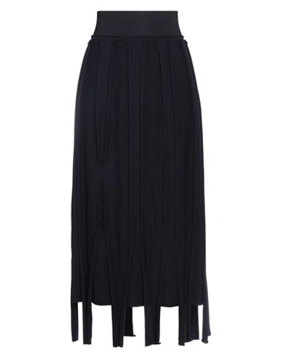Shop Liviana Conti Woman Midi Skirt Midnight Blue Size 8 Virgin Wool