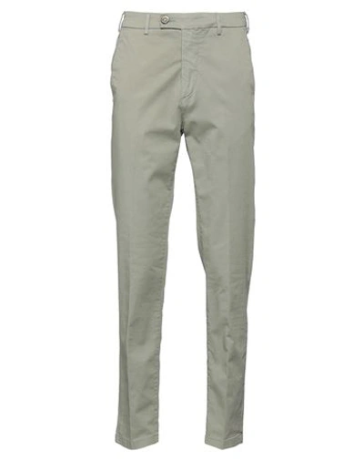 Shop Cruna Man Pants Sage Green Size 38 Cotton, Elastane