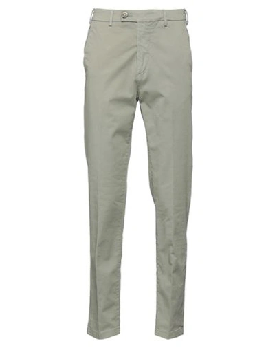 Cruna Man Pants Sage Green Size 38 Cotton, Elastane In Sage Green