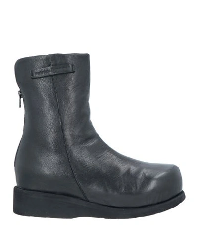 Shop Patrizia Bonfanti Woman Ankle Boots Black Size 11 Soft Leather