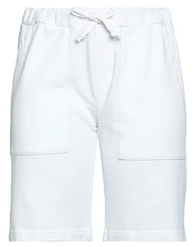 Shop People (+)  Woman Shorts & Bermuda Shorts White Size M Cotton