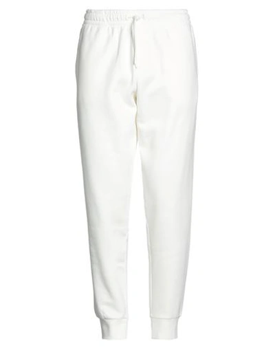 Shop Selected Homme Man Pants White Size Xl Organic Cotton
