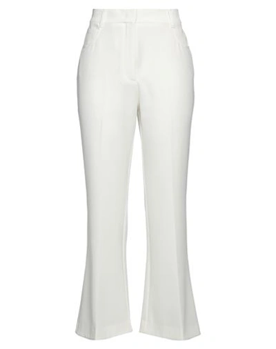 Shop Stella Mccartney Woman Pants White Size 6-8 Polyester, Wool, Elastane