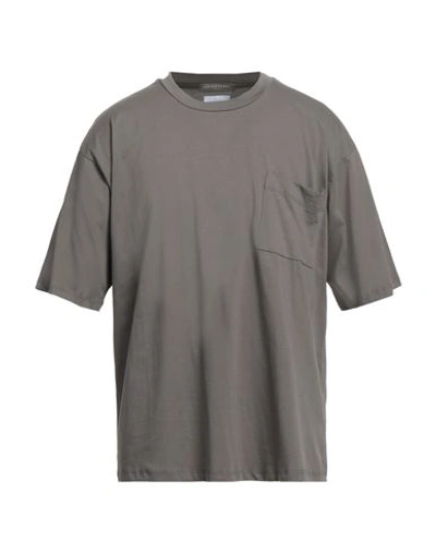 Shop Daniele Fiesoli Man T-shirt Grey Size M Organic Cotton