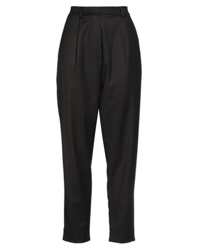 Shop Collection Privèe Collection Privēe? Woman Pants Black Size 10 Polyester, Viscose, Elastane