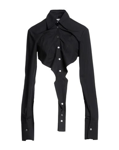 Shop Ambush Woman Shirt Black Size 6 Viscose