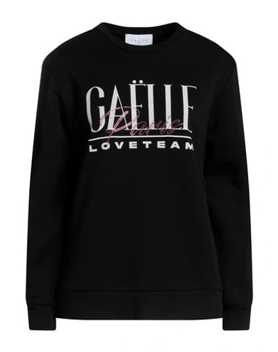 Shop Gaelle Paris Gaëlle Paris Woman Sweatshirt Black Size 0 Cotton