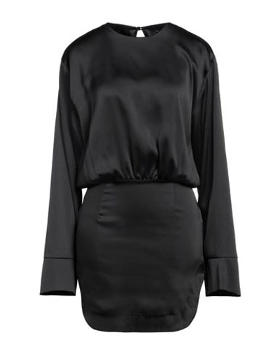 Actualee Woman Short Dress Black Size 4 Polyester In Black