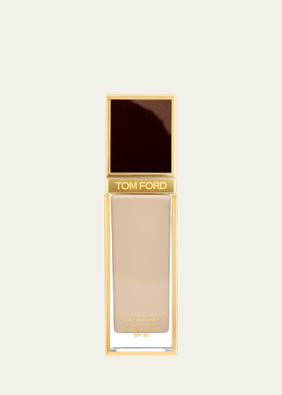 Shop Tom Ford 1 Oz. Shade And Illuminate Soft Radiance Foundation Spf 50 In 5.5 Bisque