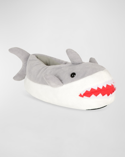 Shop Iscream Kid's Shark Bite Slippers In Multi