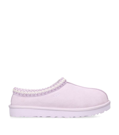 Shop Ugg Tasman Slippers In Purple