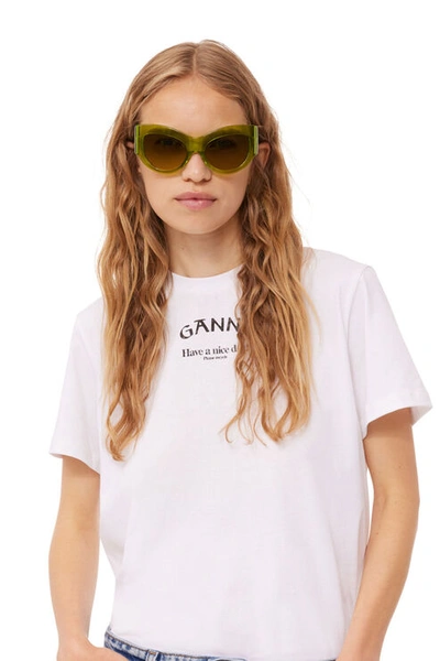 GANNI X ACE & TATE TRIXIE SUNGLASSES 