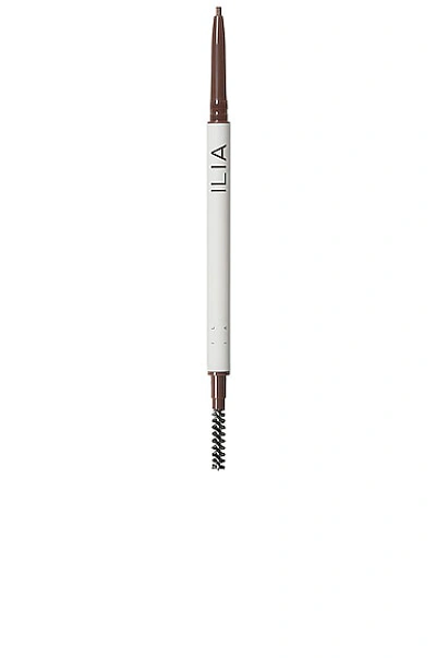 Shop Ilia In Full Micro-tip Brow Pencil In Soft Brown