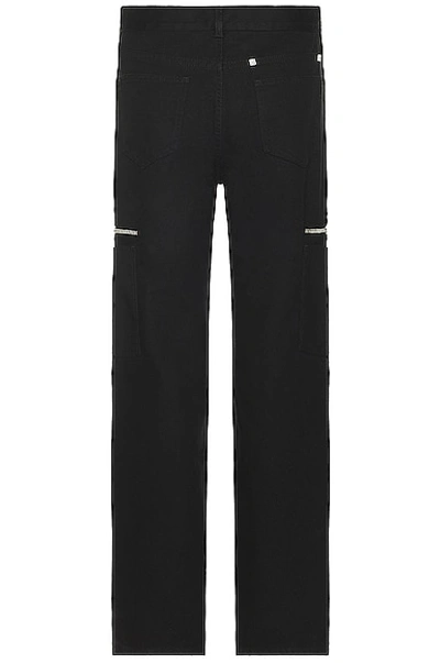 Shop Givenchy Loose Fit Cargo Pocket Pants In Black