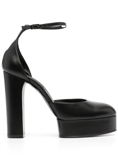 Shop Casadei Betty 130mm Platform Pumps In Black